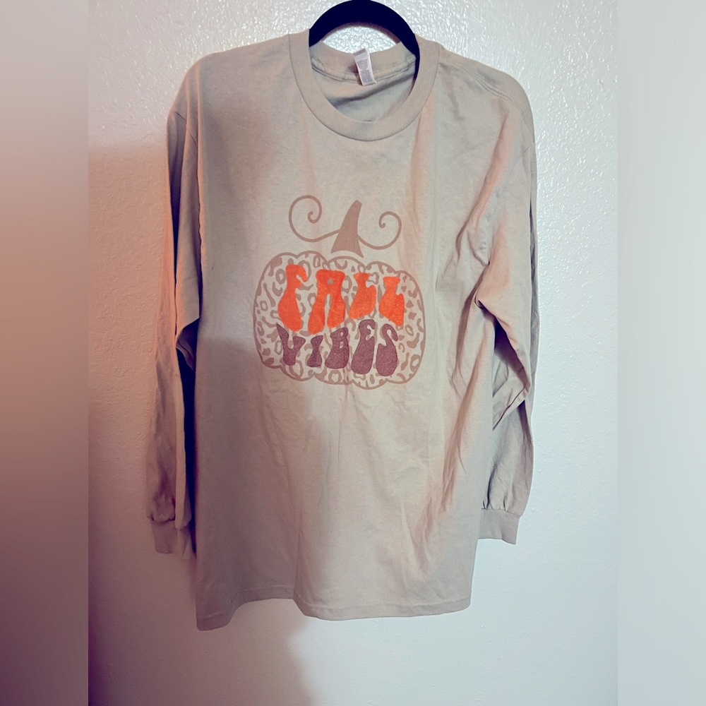 NEW Gildan Fall Vibes long sleeve tee